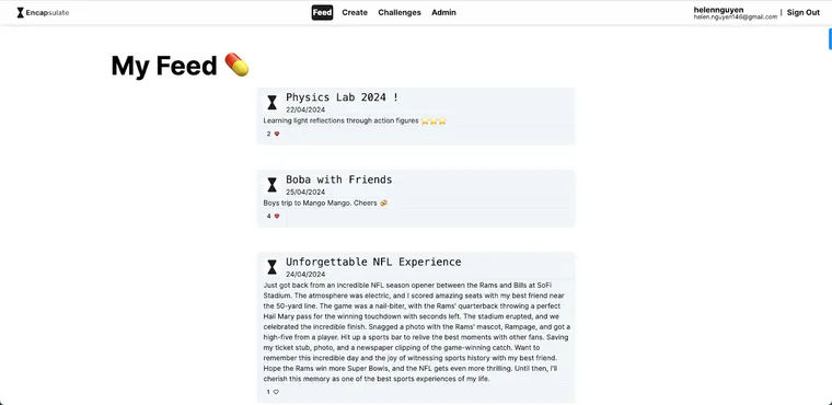 encapsulate project preview